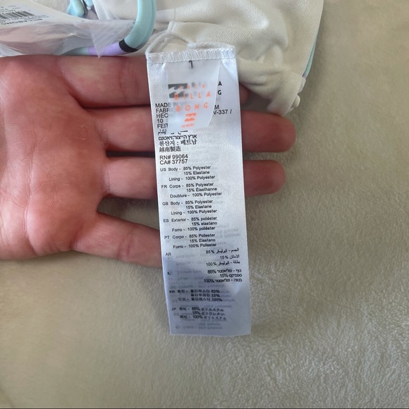 Billabong Break A Dawn Tube Bikini Top - Picture 8 of 13